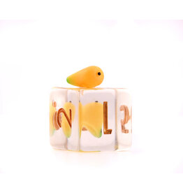 Foam Brain Juicy Mango RPG Dice Set