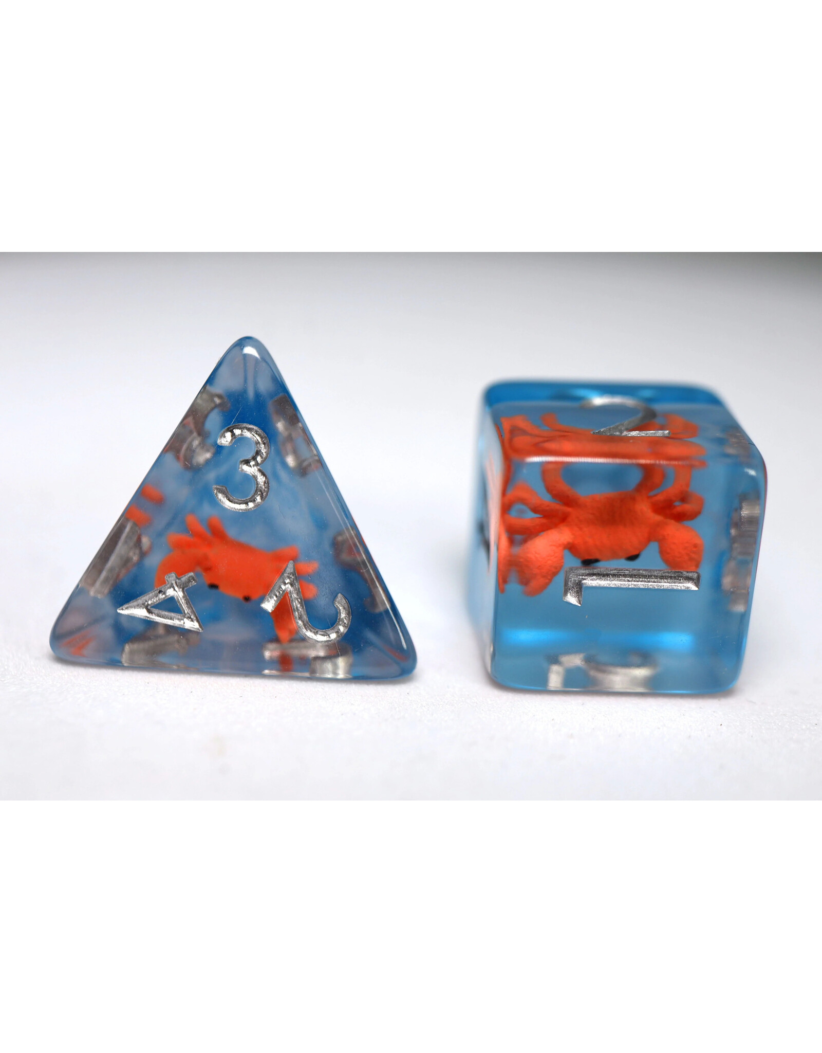 Foam Brain Cranky Crab RPG Dice Set