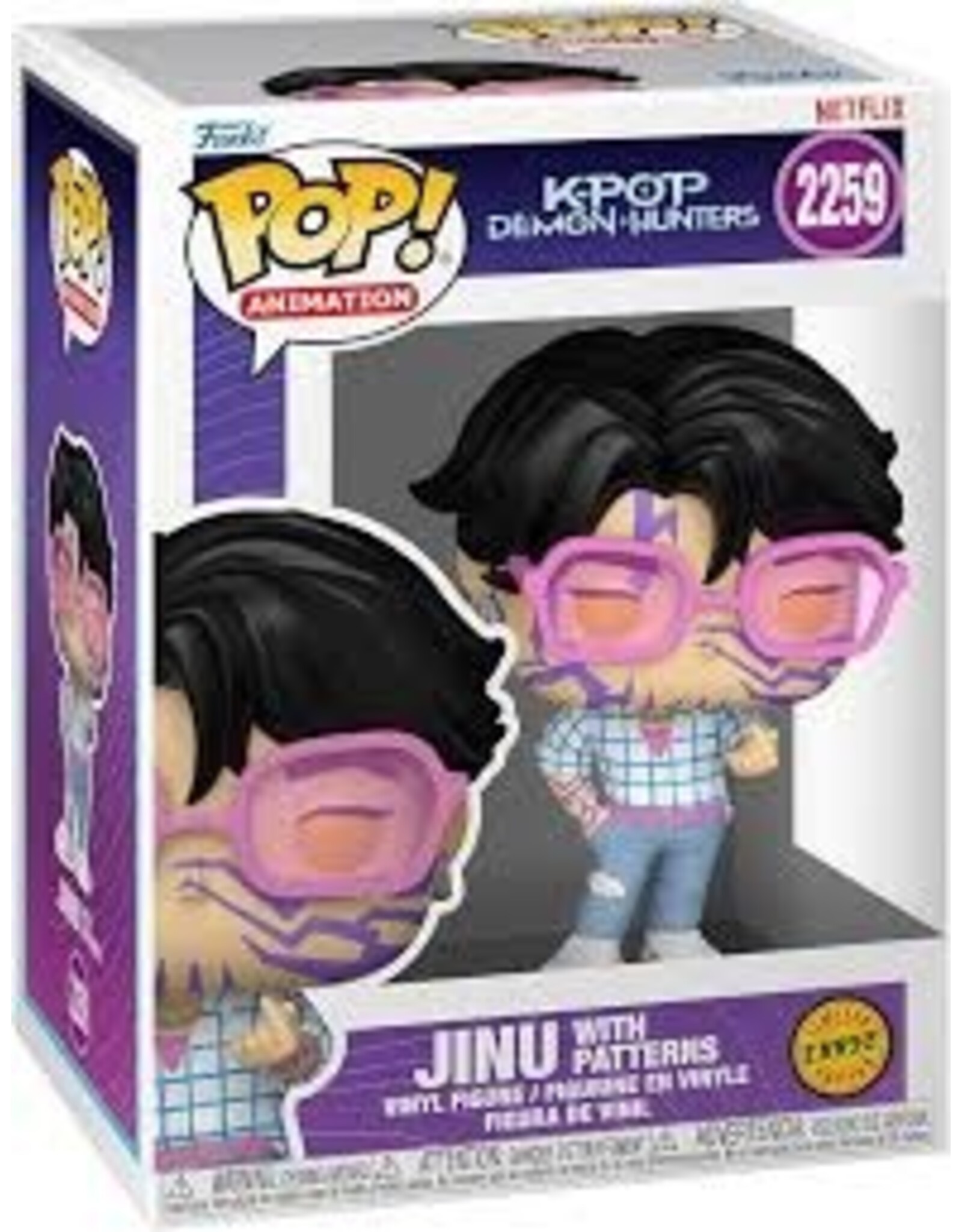 Funko Pop Figure KPOP Demon Hunters Jinu (Chase 1:6)