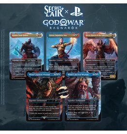 Magic MTG Secret Lair Drop God of War Norse Nonfoil