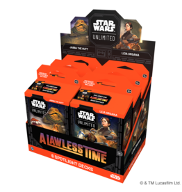 Fantasy Flight Games Star Wars: Unlimited - A Lawless Time: Spotlight Deck Display