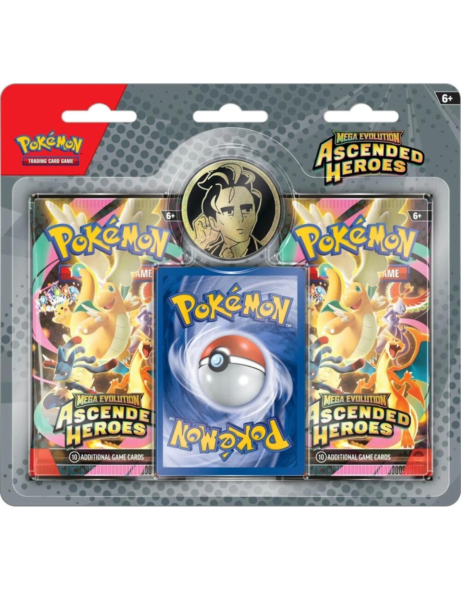 Pokemon Pokémon TCG: Mega Evolution 2.5: Ascended Heroes: 2-Booster Blister