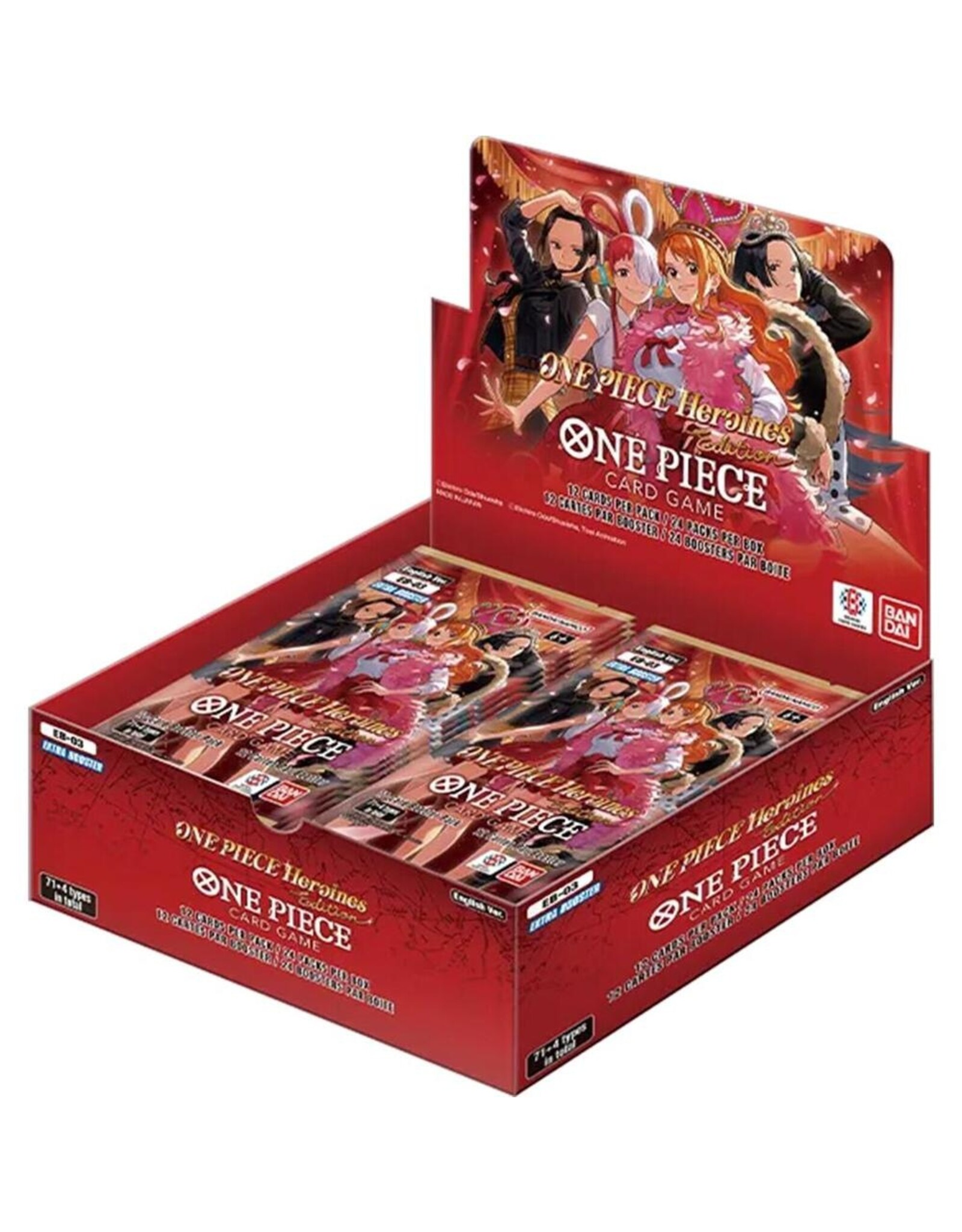 Bandai One Piece TCG: Heroines Edition Box - Extra Booster (EB-03)