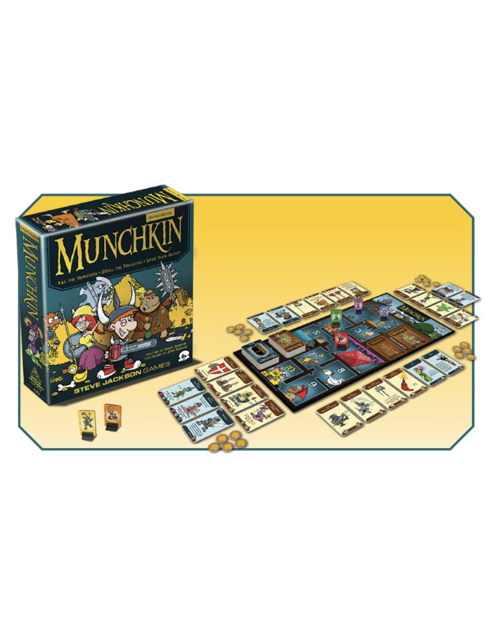 Steve Jackson Games Munchkin Second Edition (Pre Order - July)