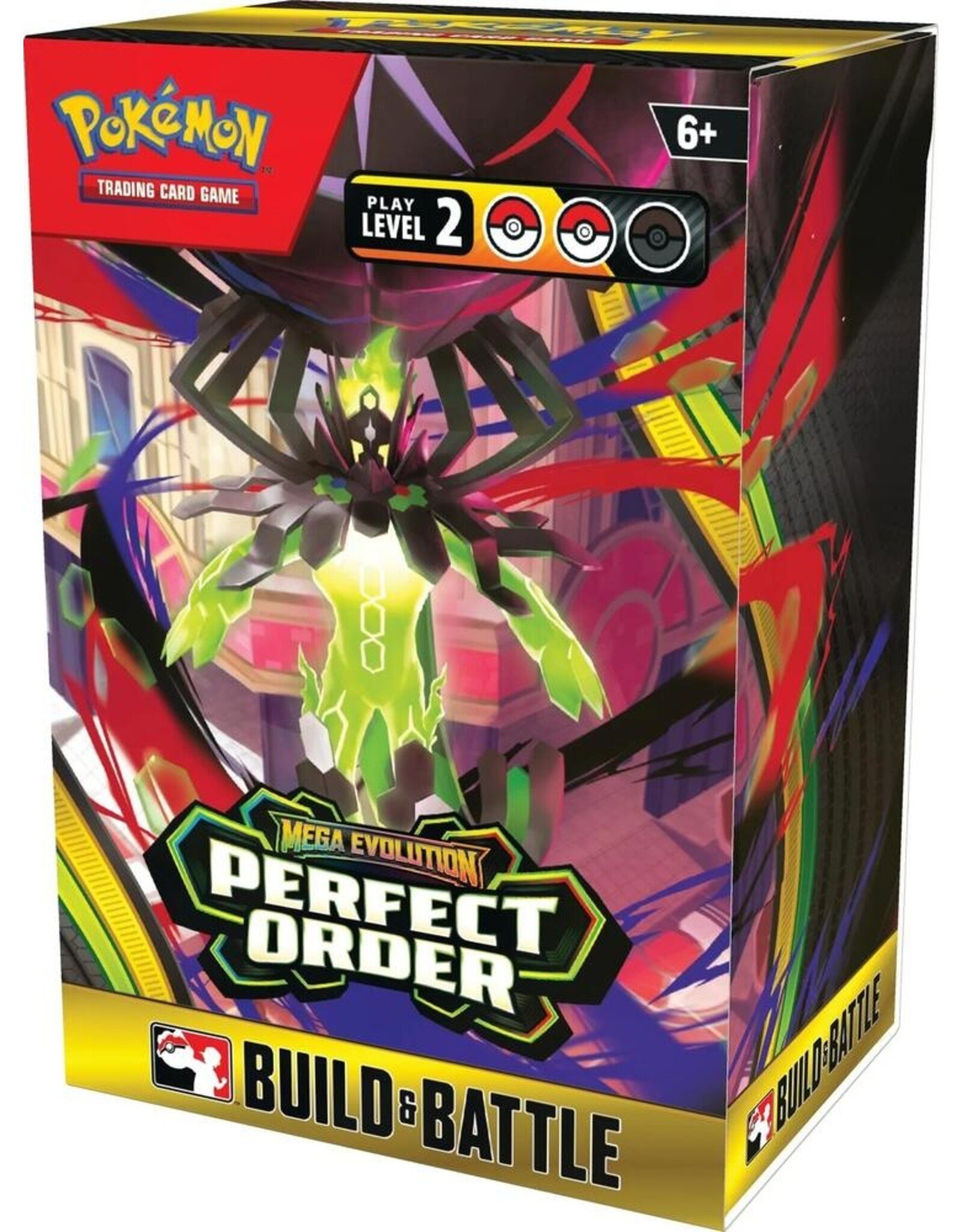 Pokemon Pokémon TCG: Mega Evolution 3: Perfect Order: Build & Battle Box