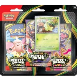 Pokemon Pokémon TCG: Mega Evolution 3: Perfect Order: 3-Booster Blister