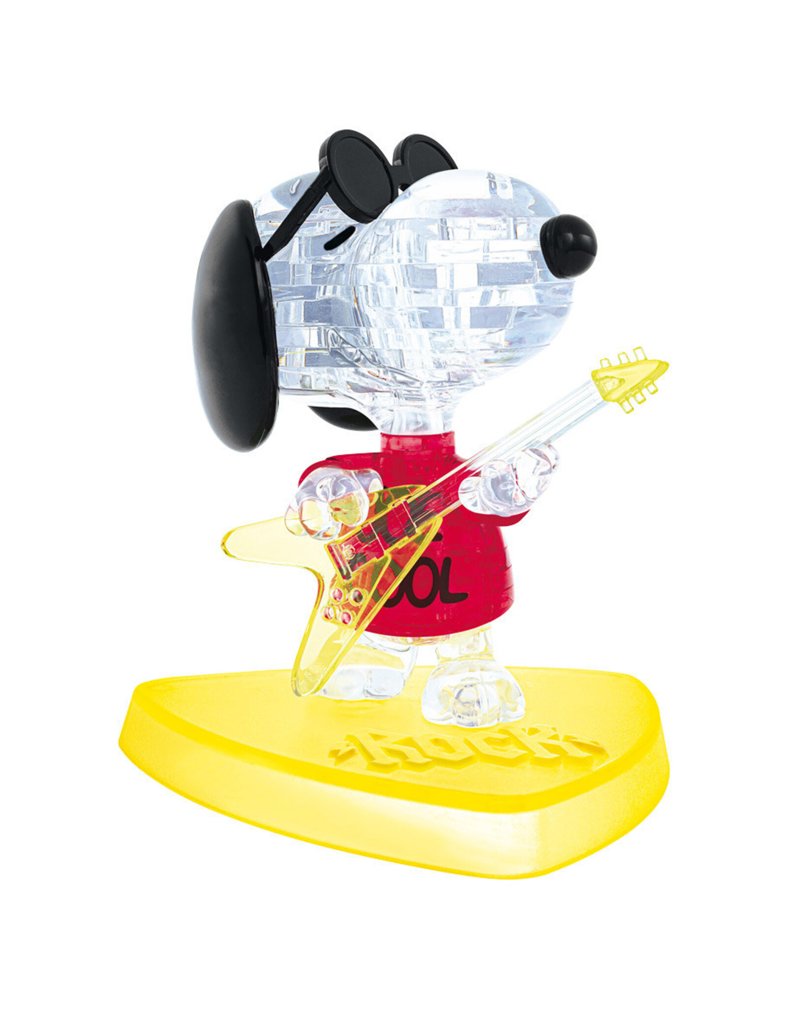 University Games Puzzle: 3D Crystal: Snoopy Joe Cool