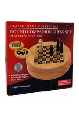 John Hansen Company Chess: Round Companion Set
