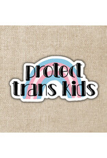 Kingdom of Threads Kingdom of Threads Sticker - Protect Trans Kids