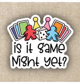 Kingdom of Threads Kingdom of Threads Sticker - Is It Game Night Yet
