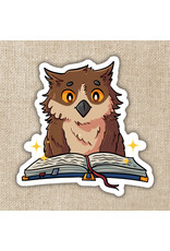 Kingdom of Threads Kingdom of Threads Sticker - Owlbear Reading