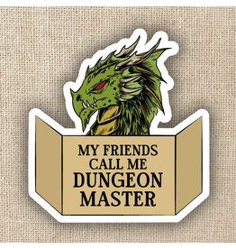 Kingdom of Threads Kingdom of Threads Sticker - My Friends Call Me Dungeon Master