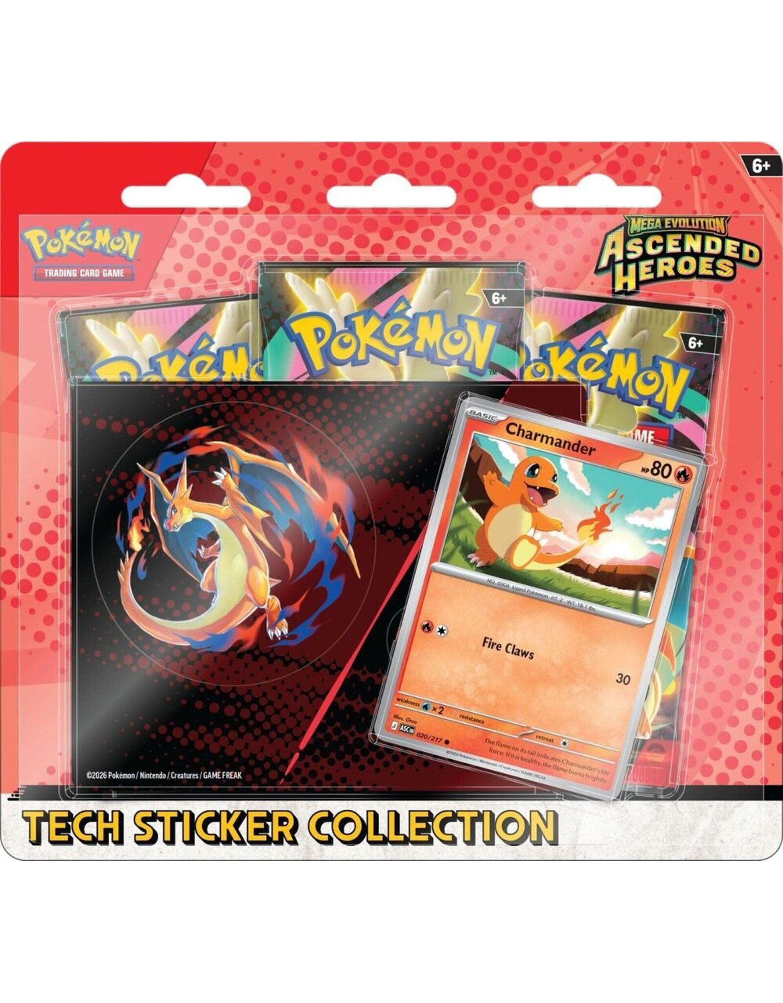 Pokemon Pokémon TCG: Mega Evolution 2.5: Ascended Heroes: Tech Sticker Collection (1)