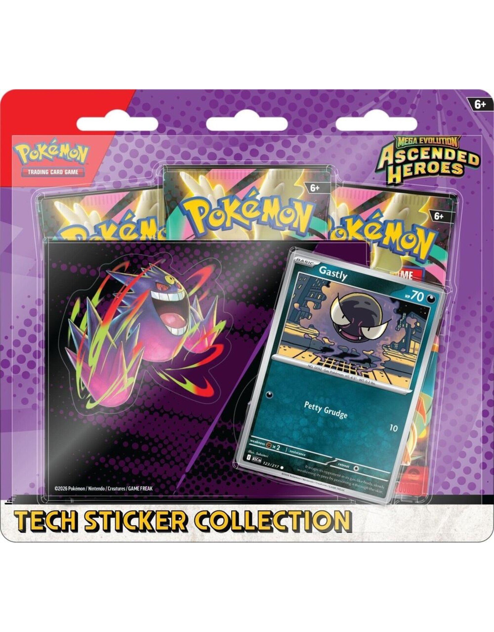 Pokemon Pokémon TCG: Mega Evolution 2.5: Ascended Heroes: Tech Sticker Collection (1)