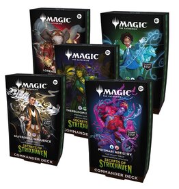 Magic Magic The Gathering: Secrets Of Strixhaven Commander Decks (5Ct)