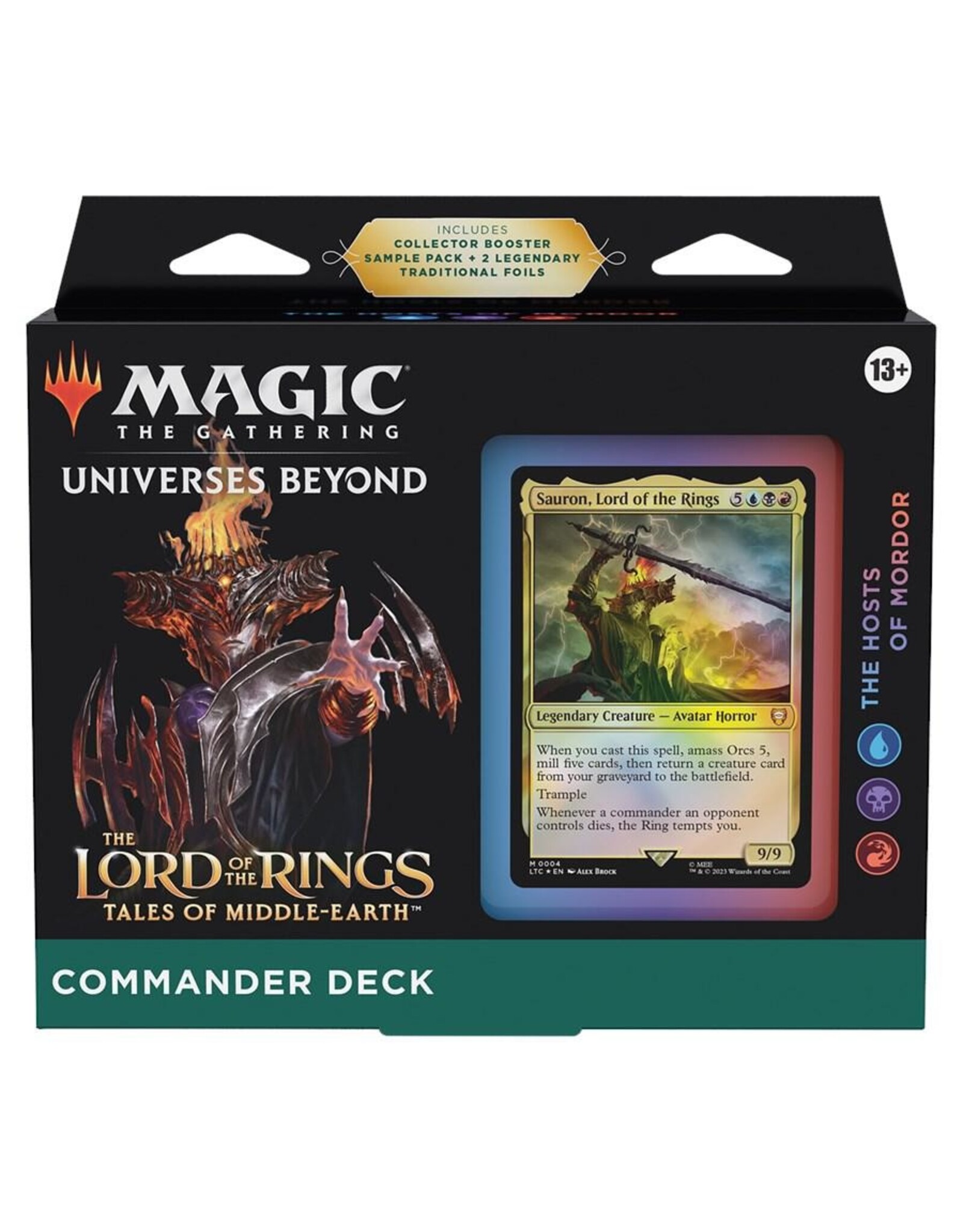 Magic MTG Lord of the Rings Commander: The Hosts of Mordor