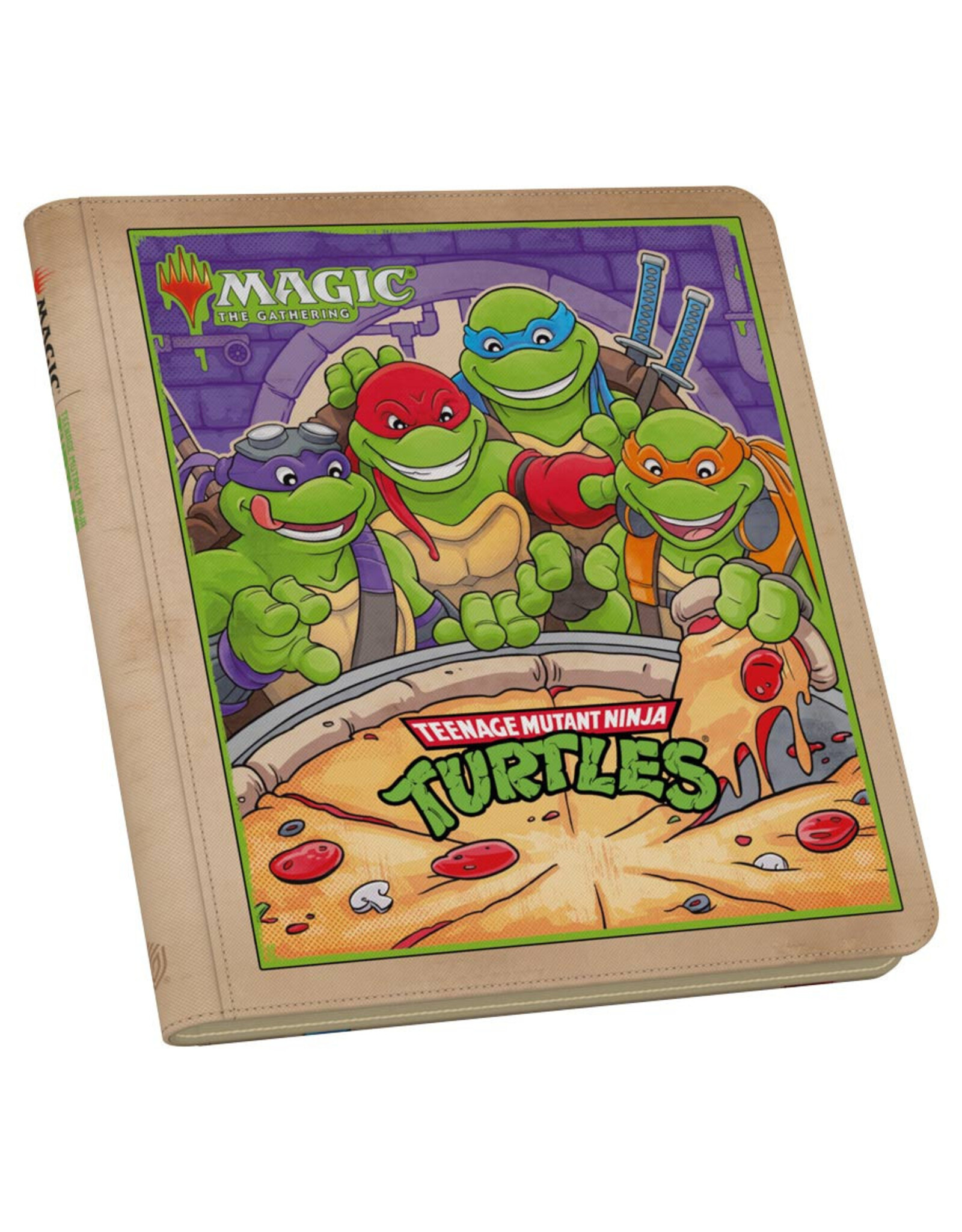Ultimate Guard Binder: 9-Pocket: ZipFolio: MtG: Teenage Mutant Ninja Turtles: Pizza Box