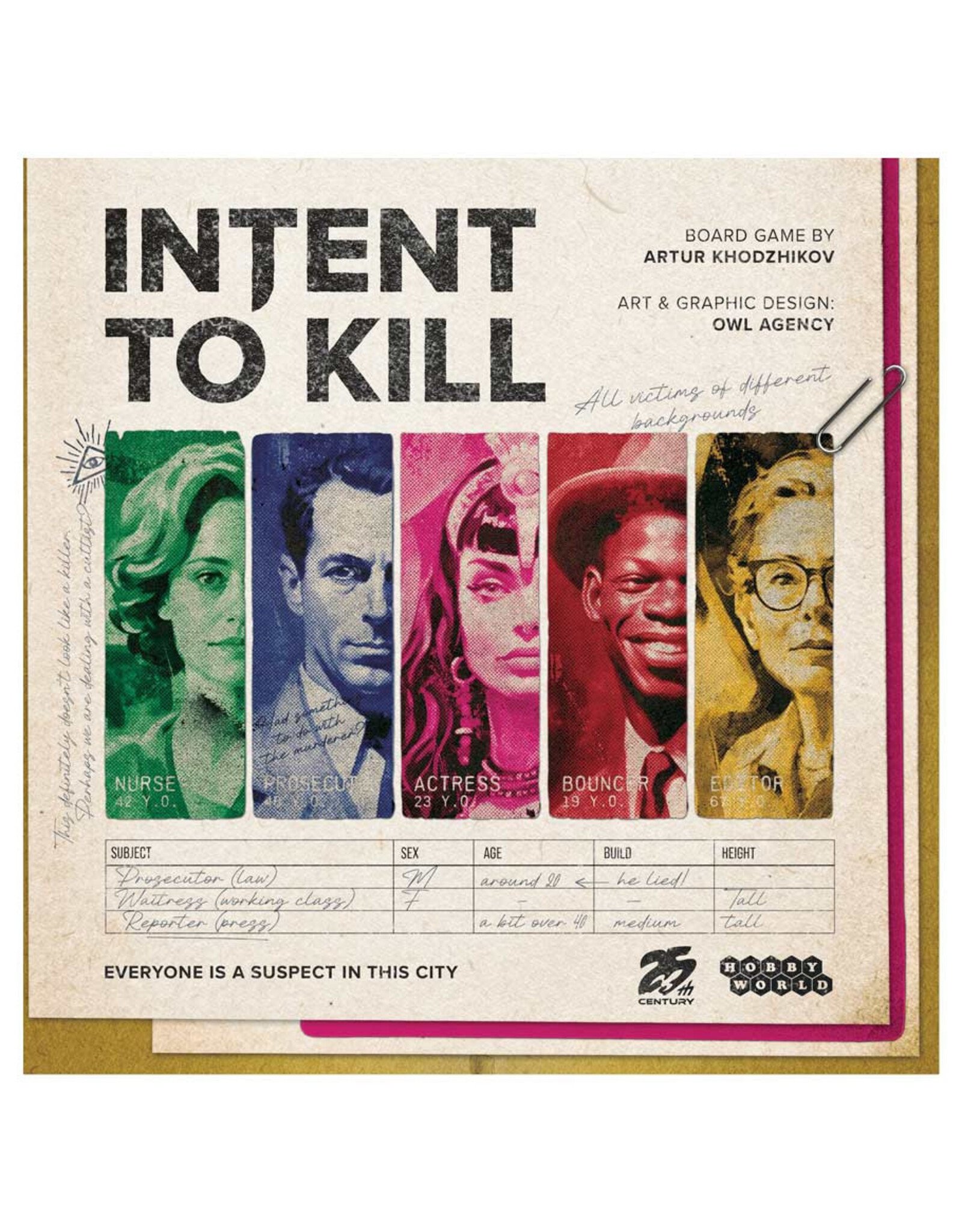 25th Century Games Intent to Kill