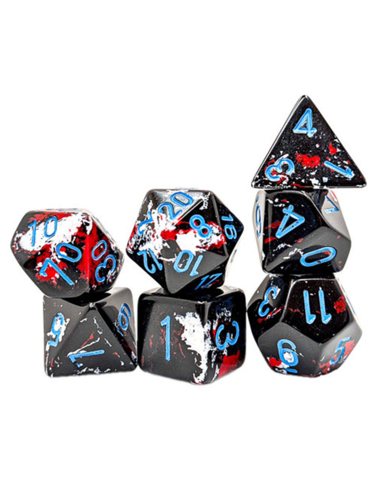 Chessex 7-Set Brush: Dark Side