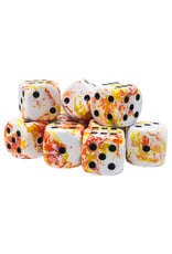 Chessex d6Cube 16mm Brush: Sunrise (12)