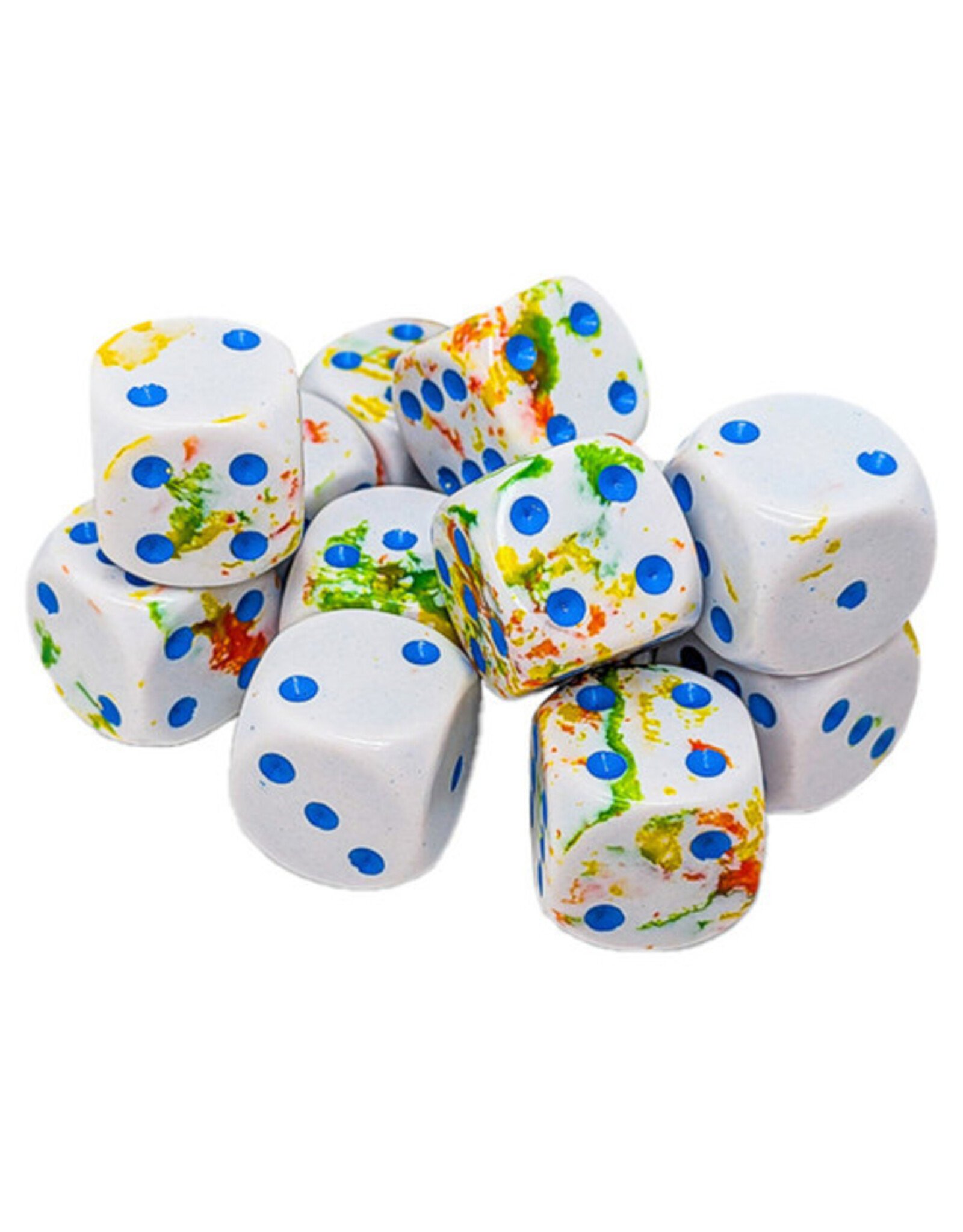 Chessex d6Cube 16mm Brush: Breezy (12)