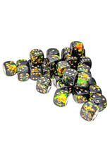 Chessex d6Cube 12mm Brush: Deep Forest (36)