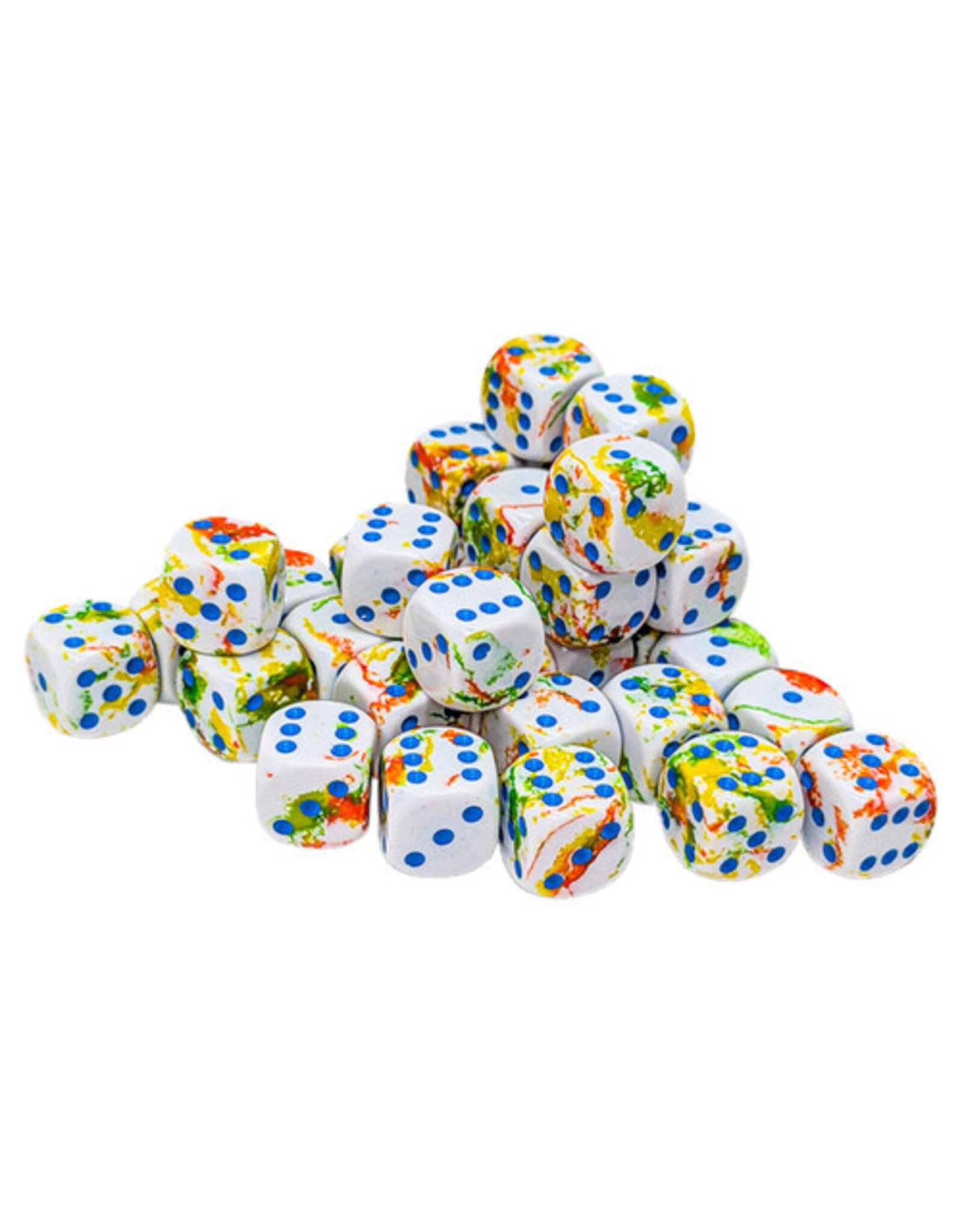 Chessex d6Cube 12mm Brush: Breezy (36)