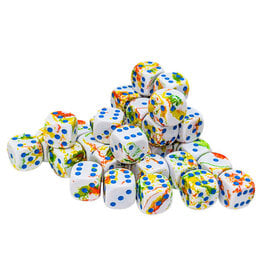 Chessex d6Cube 12mm Brush: Breezy (36)