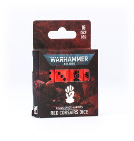 Warhammer 40K Chaos Space Marines: Red Corsairs Dice LTD