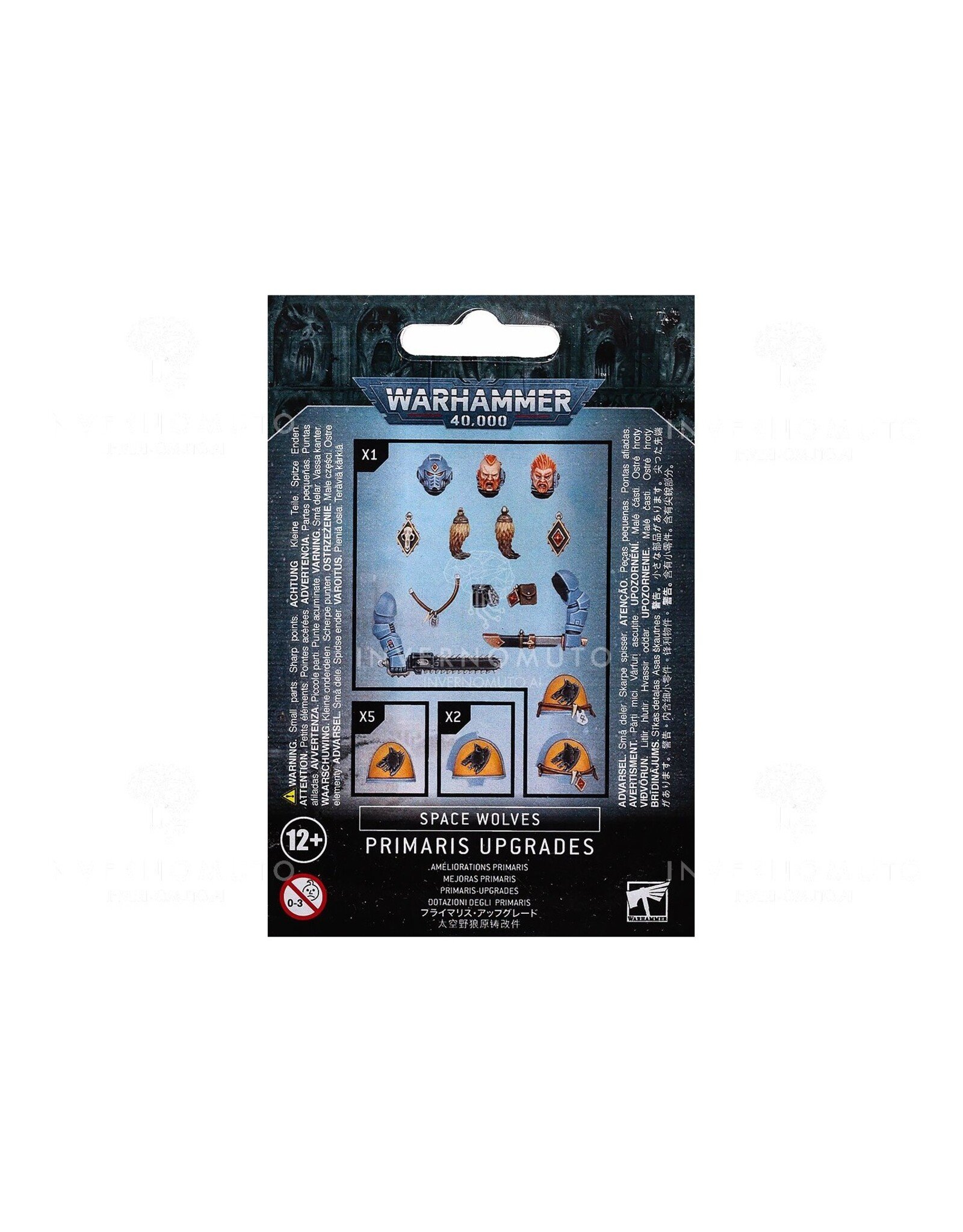 Warhammer 40K Space Wolves Primaris Upgrades