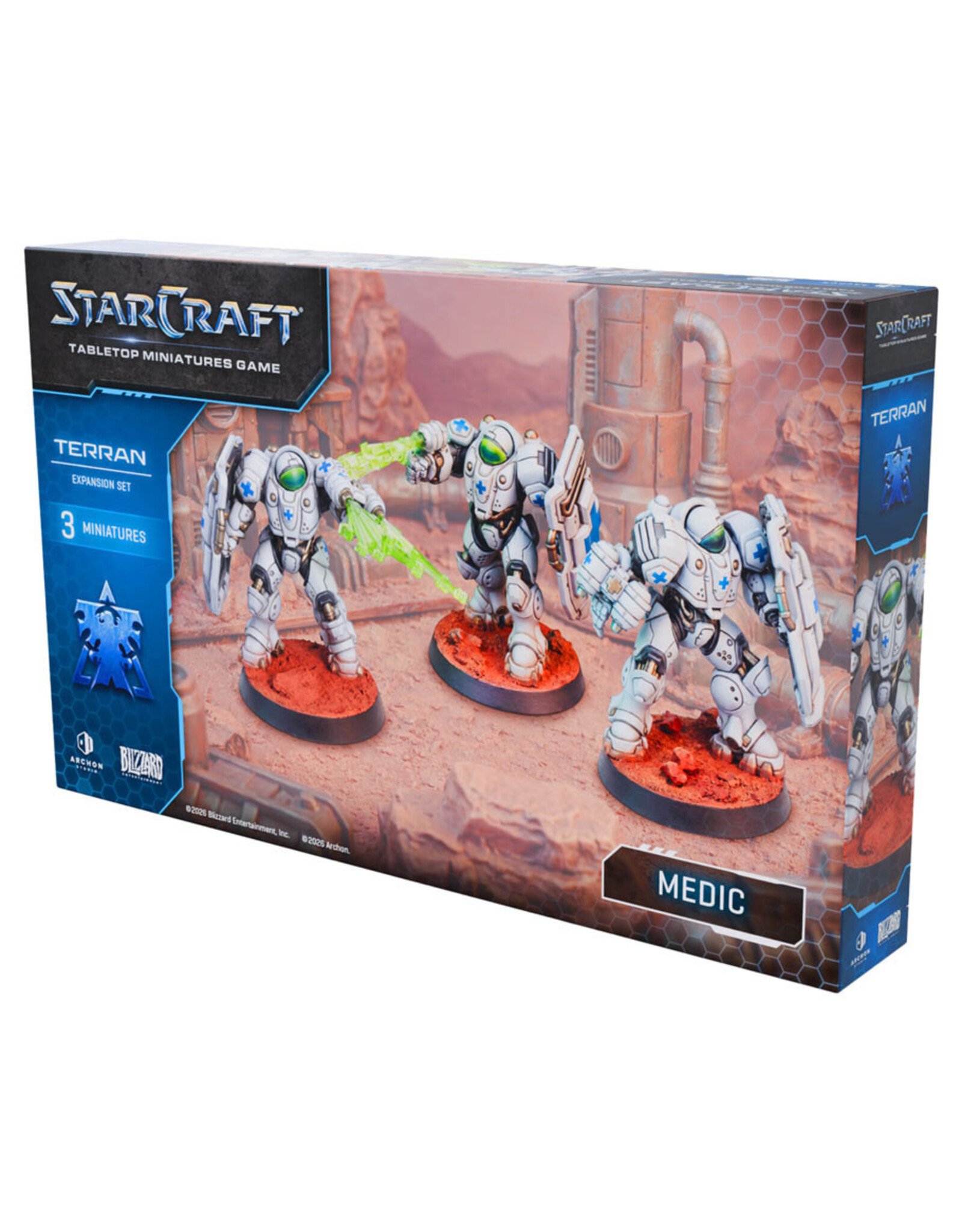 Archon Studios StarCraft The Miniatures Game: Terran: Medic Expansion Set