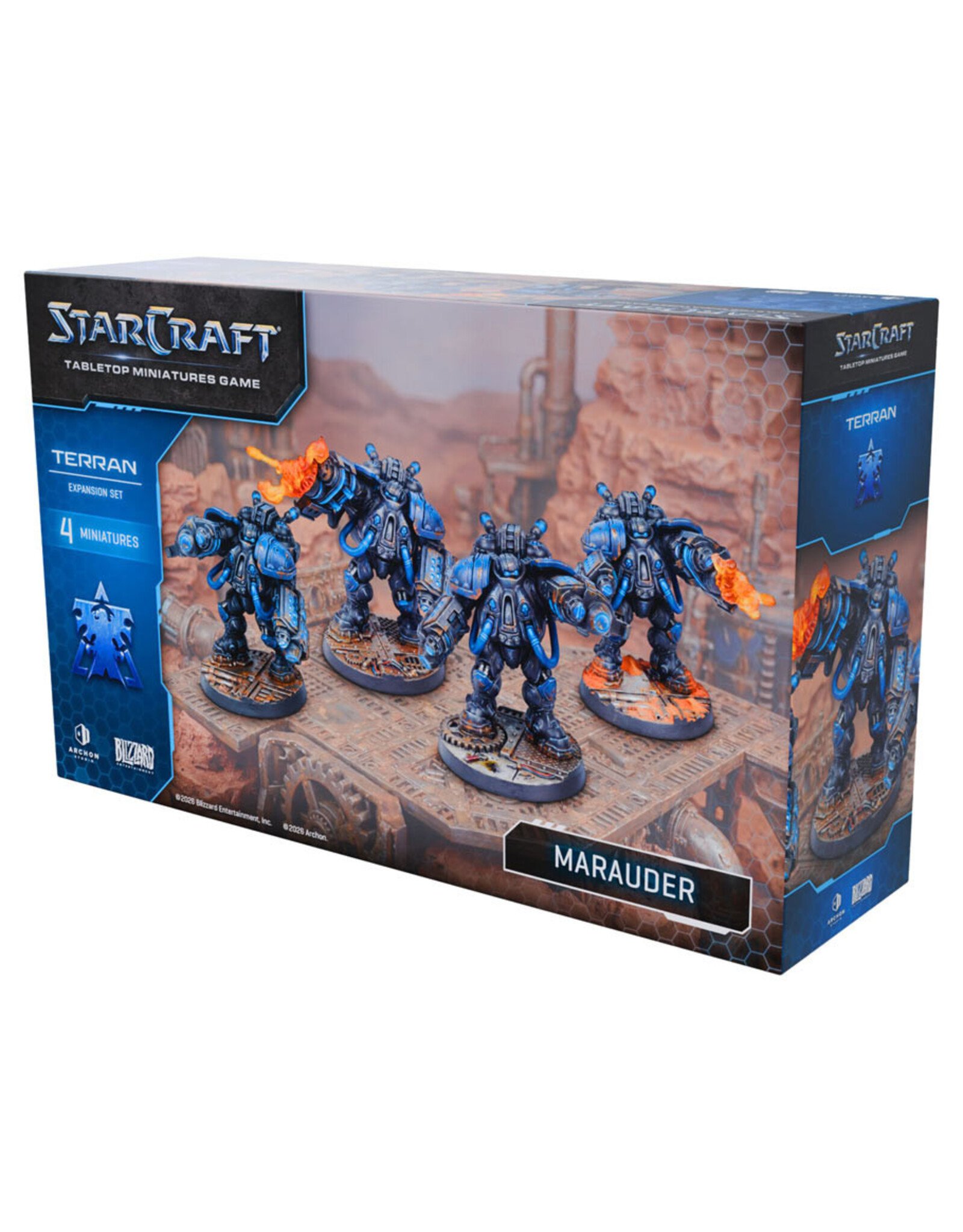 Archon Studios StarCraft The Miniatures Game: Terran: Marauder Expansion Set
