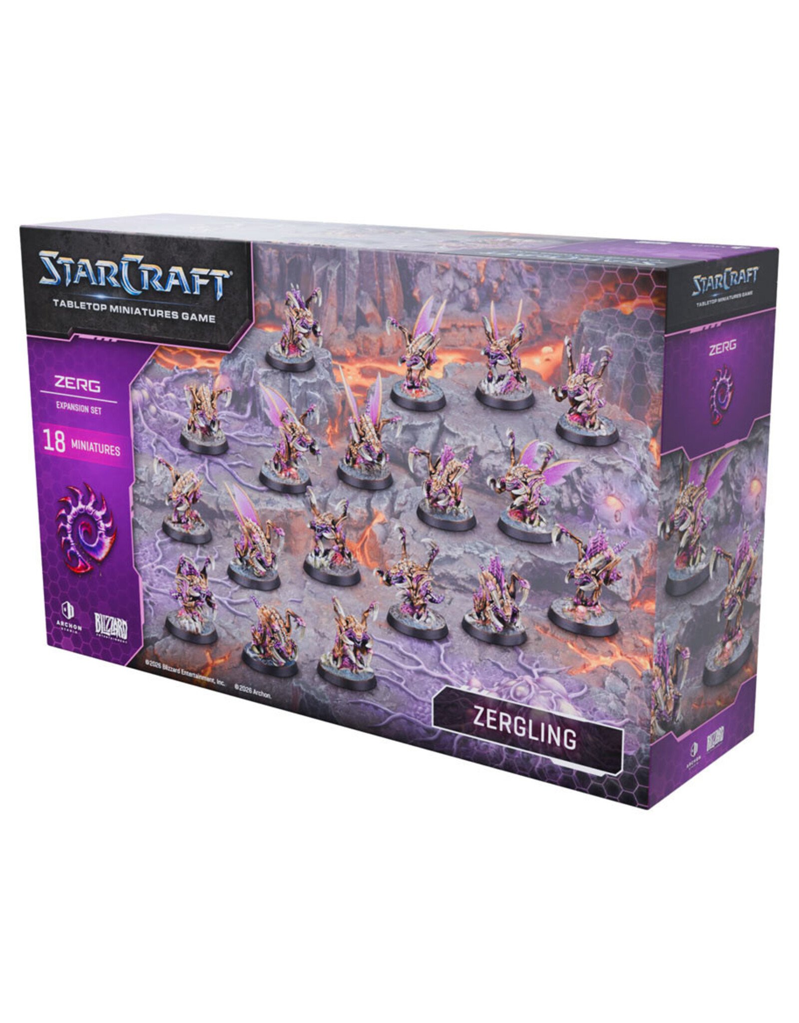 Archon Studios StarCraft The Miniatures Game: Zerg: Zergling Expansion Set