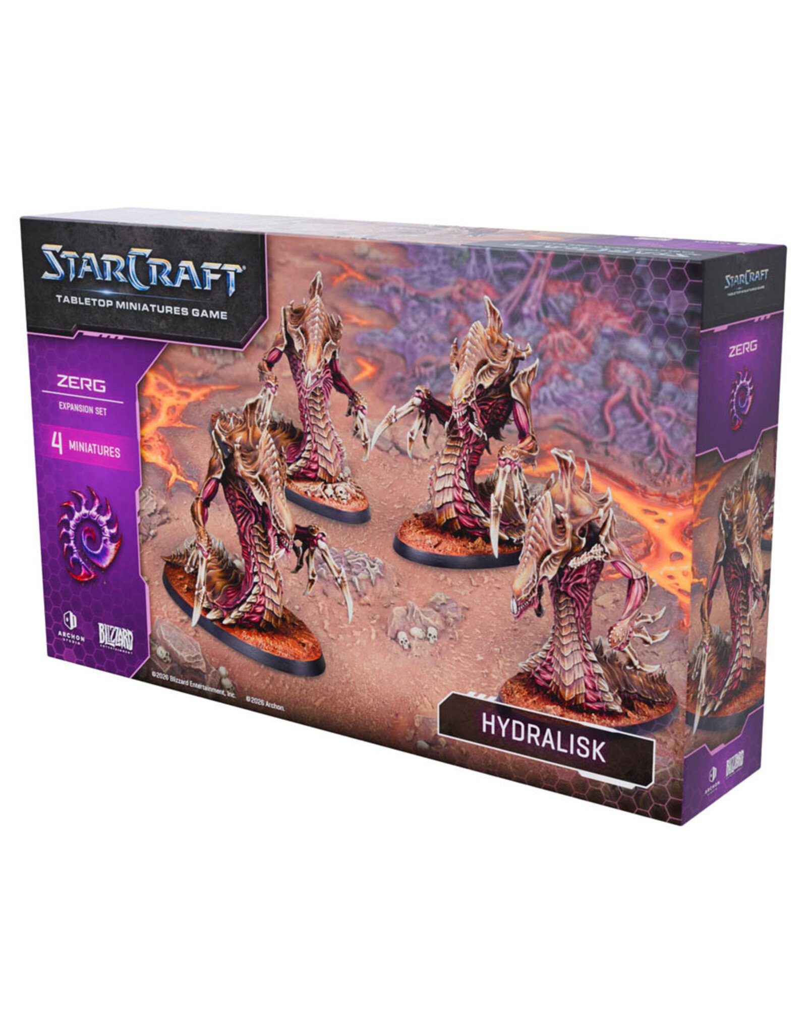 Archon Studios StarCraft The Miniatures Game: Zerg: Hydralisk Expansion Set