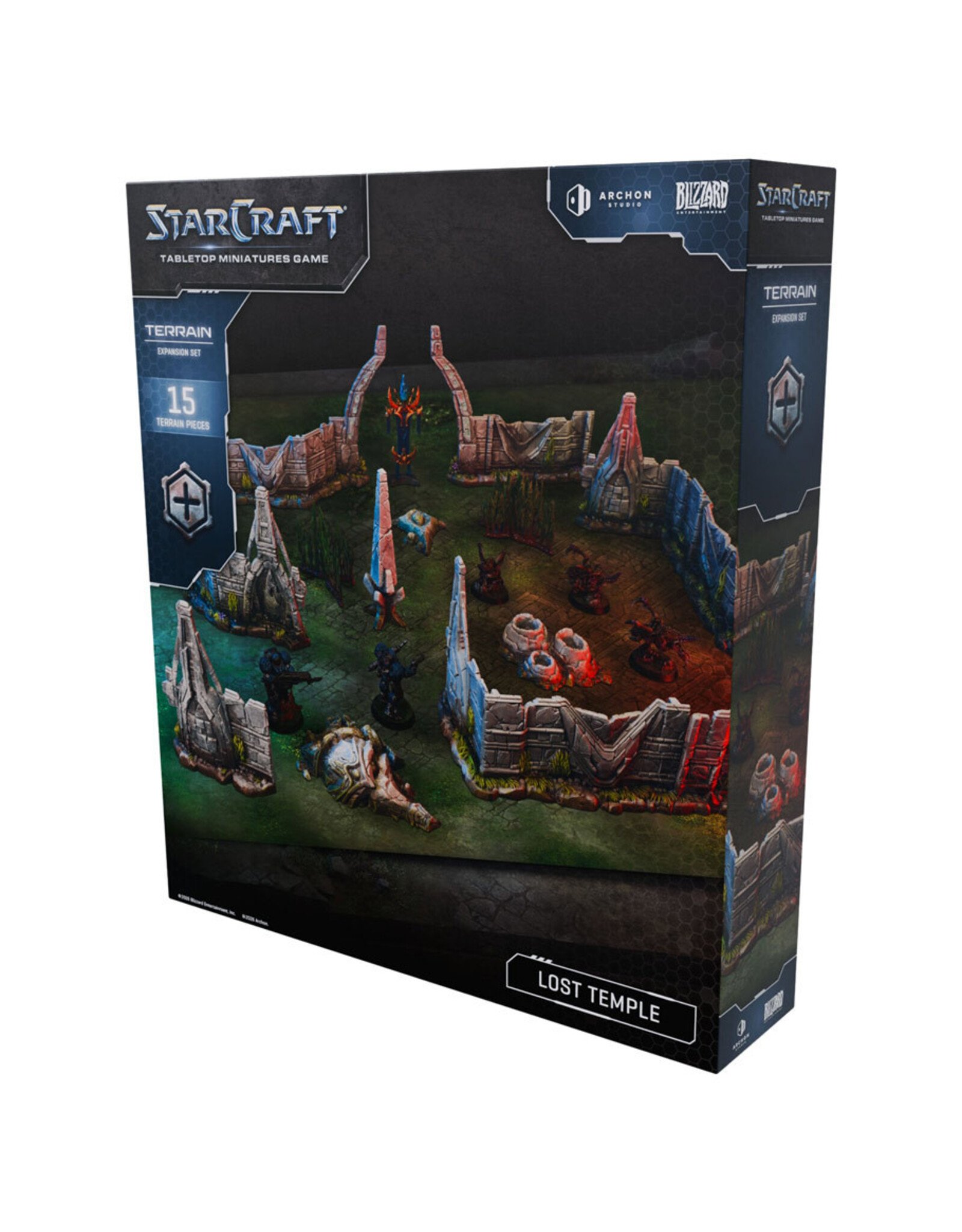 Archon Studios StarCraft The Miniatures Game: Terrain: Lost Temple Expansion Set