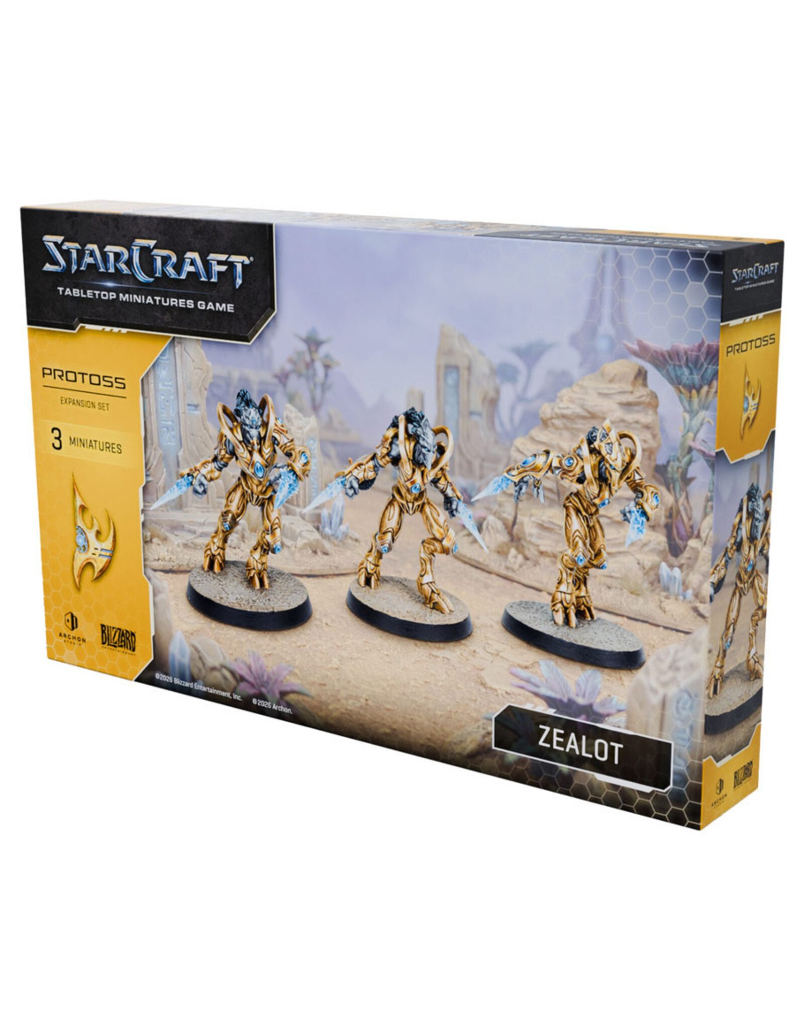 Archon Studios StarCraft The Miniatures Game: Protoss: Zealot Expansion Set