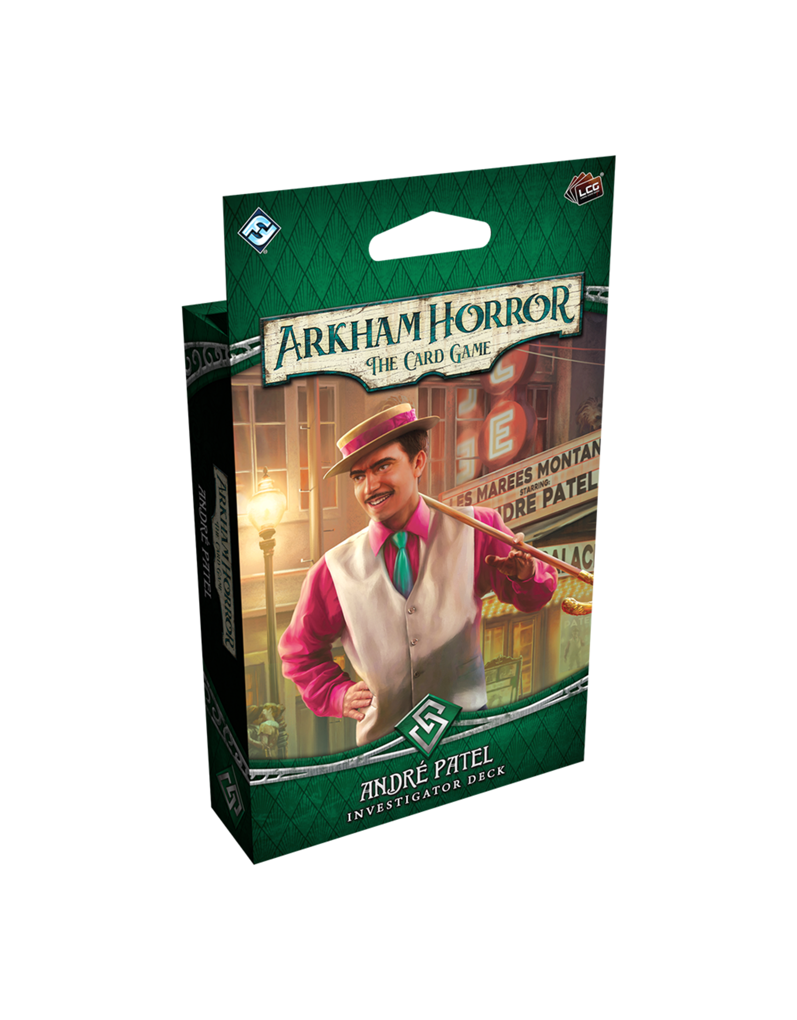 Fantasy Flight Games Arkham Horror: The Card Game - Andre Patel Investigator Deck