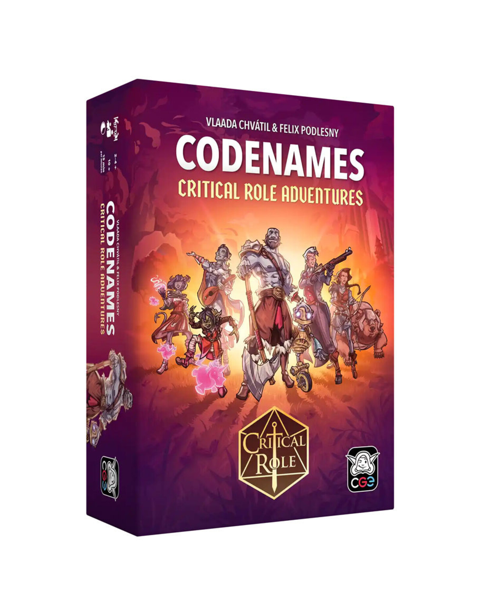 Czech Games Edition Codenames: Critical Role Adventures