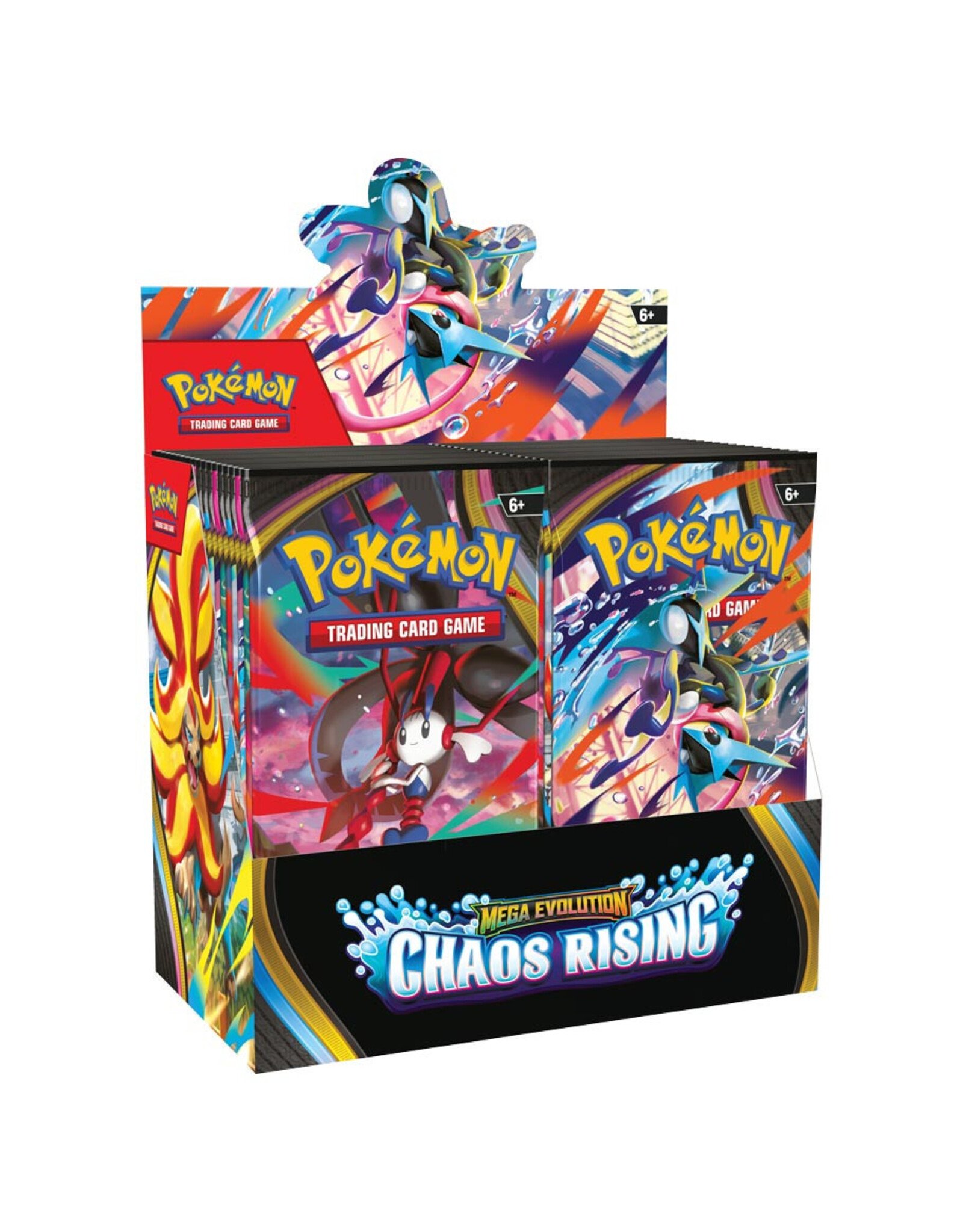 Pokemon Pokémon TCG: Mega Evolution 4: Chaos Rising: Enhanced Booster Display