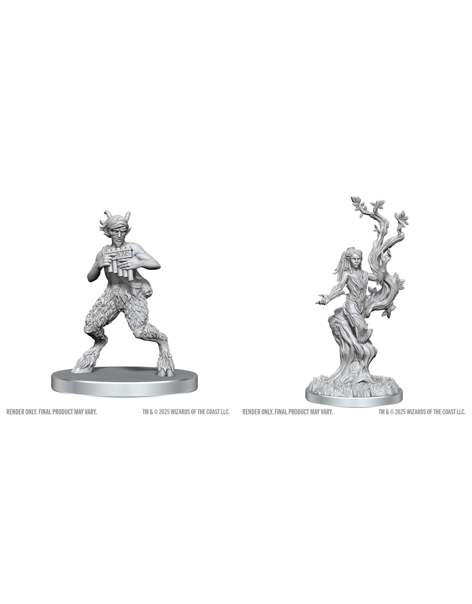 WizKids D&D Nolzur W28 Satyr & Dryad