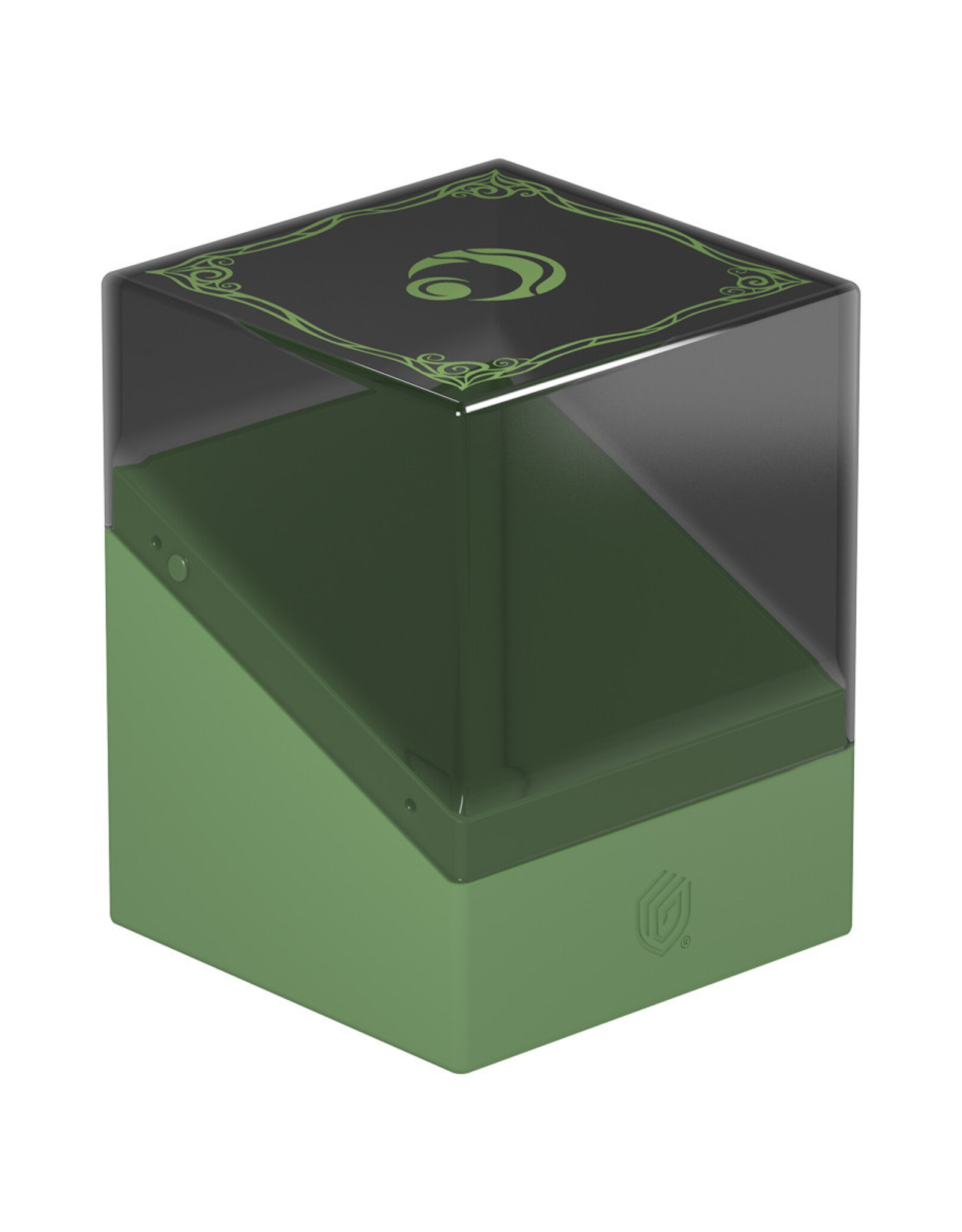 Ultimate Guard Deck Box: Boulder: 100+: Lorwyn Eclipsed: Black/Green