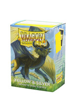 Deck Protector: Dual Matte: Yellow & Silver (100)