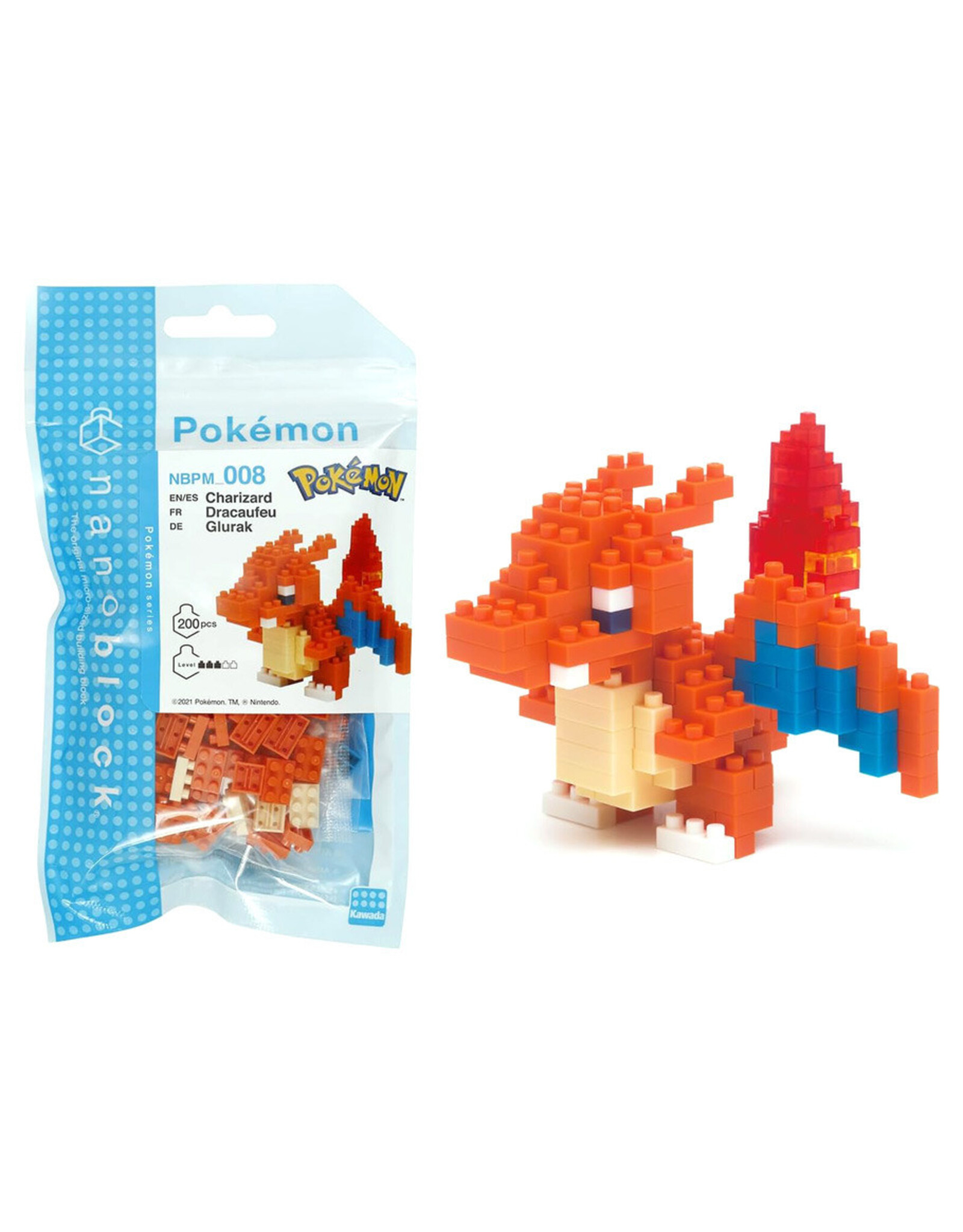 Bandai Nanoblock: Pokemon Charizard