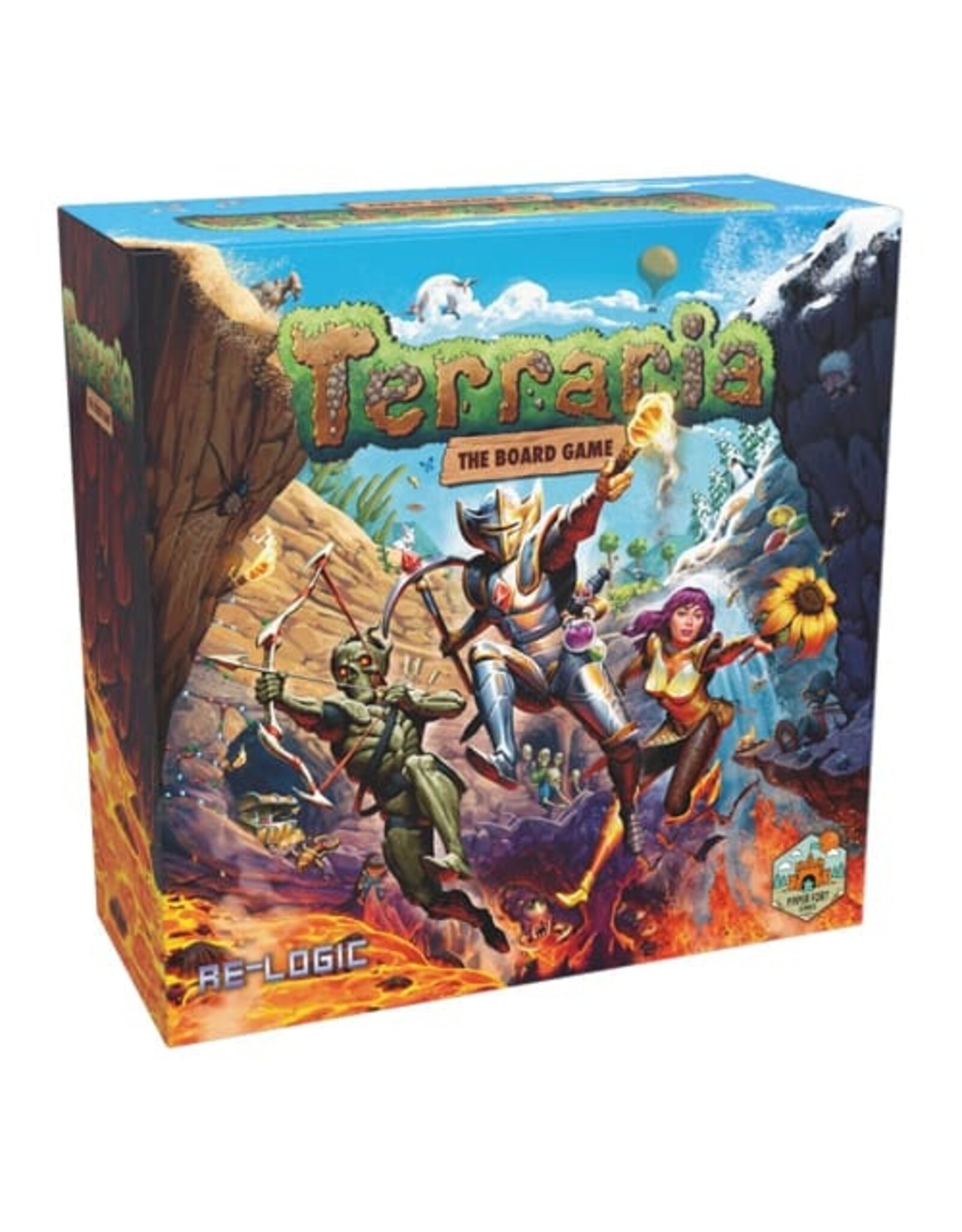 Paper Fort Games Terraria: The Board Game W / Hellstone