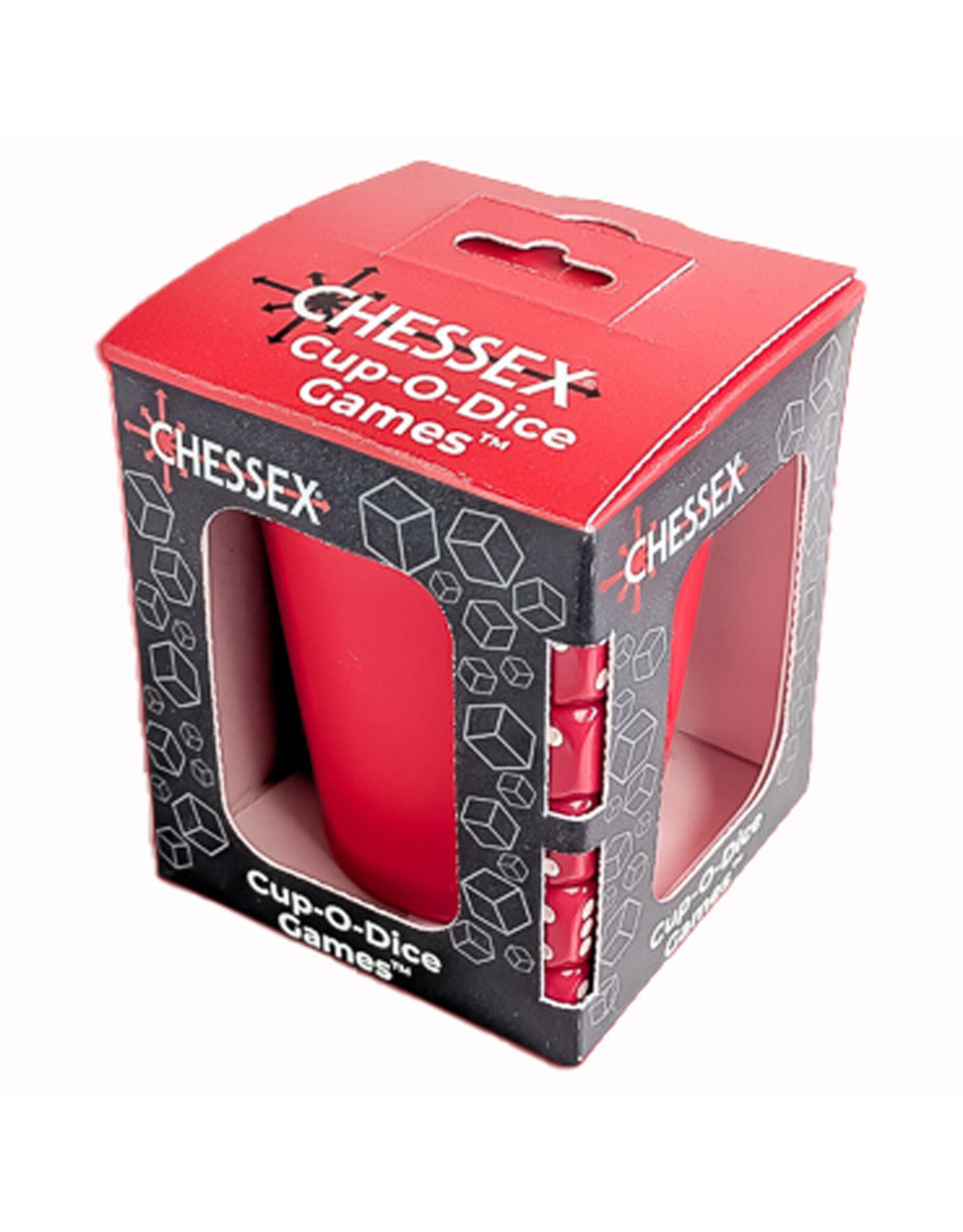 Chessex Cup-O-Dice Games™ Red