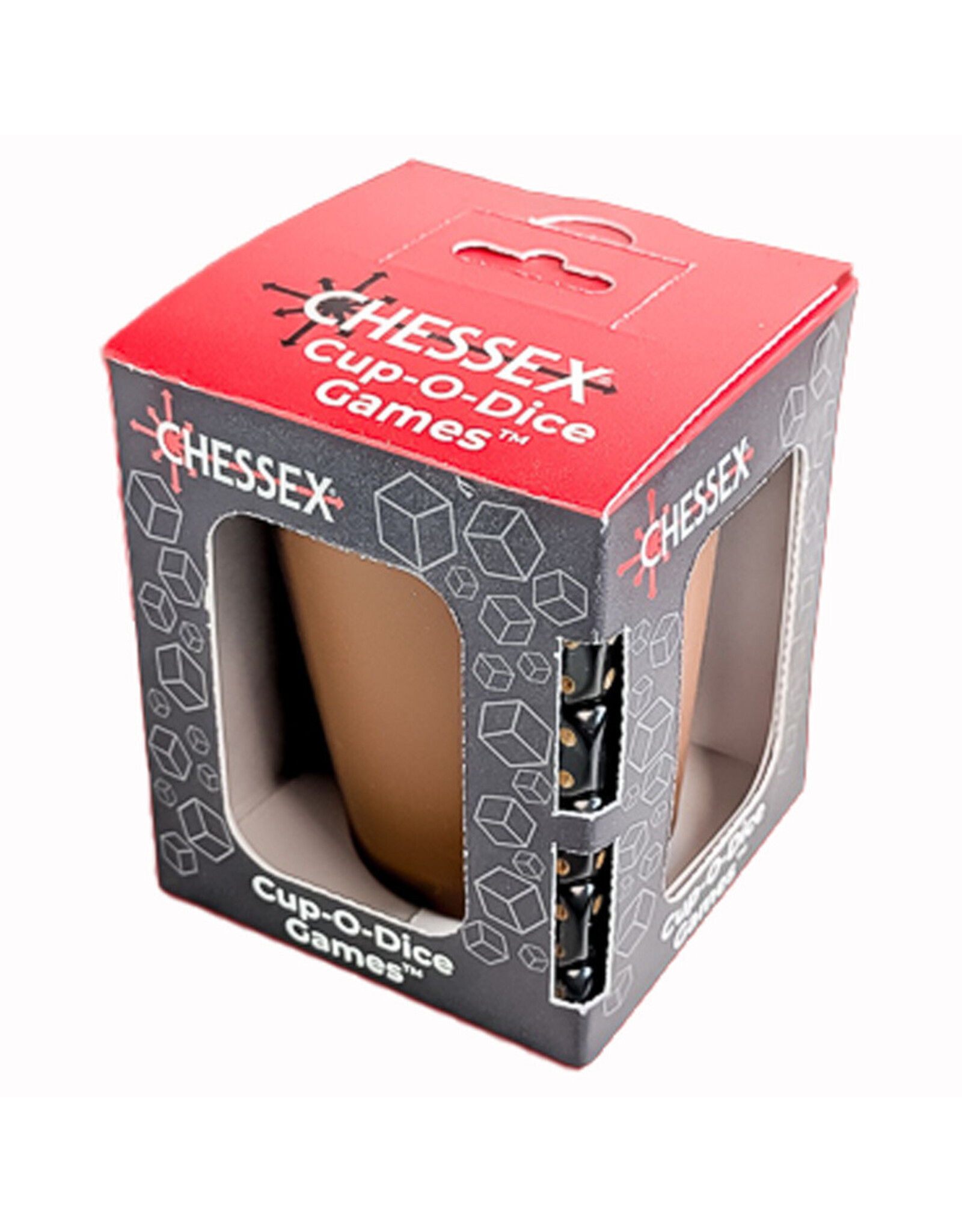Chessex Cup-O-Dice Games™ Brown