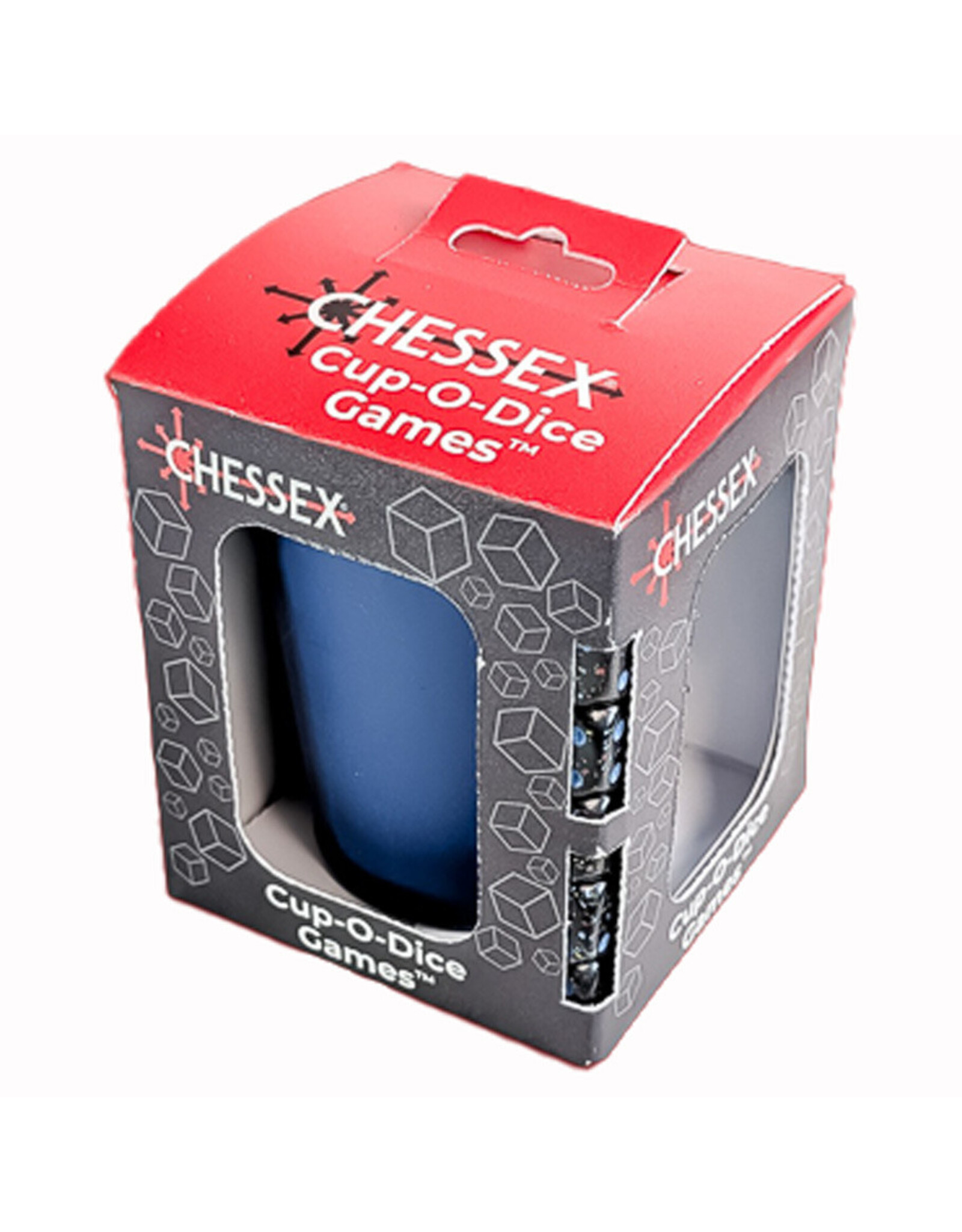 Chessex Cup-O-Dice Games™ Sapphire Blue
