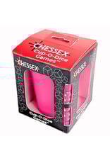 Chessex Cup-O-Dice Games™ Neon Pink