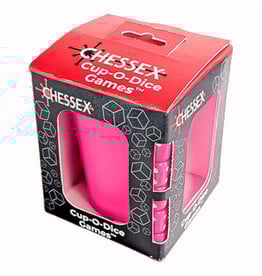 Chessex Cup-O-Dice Games™ Neon Pink
