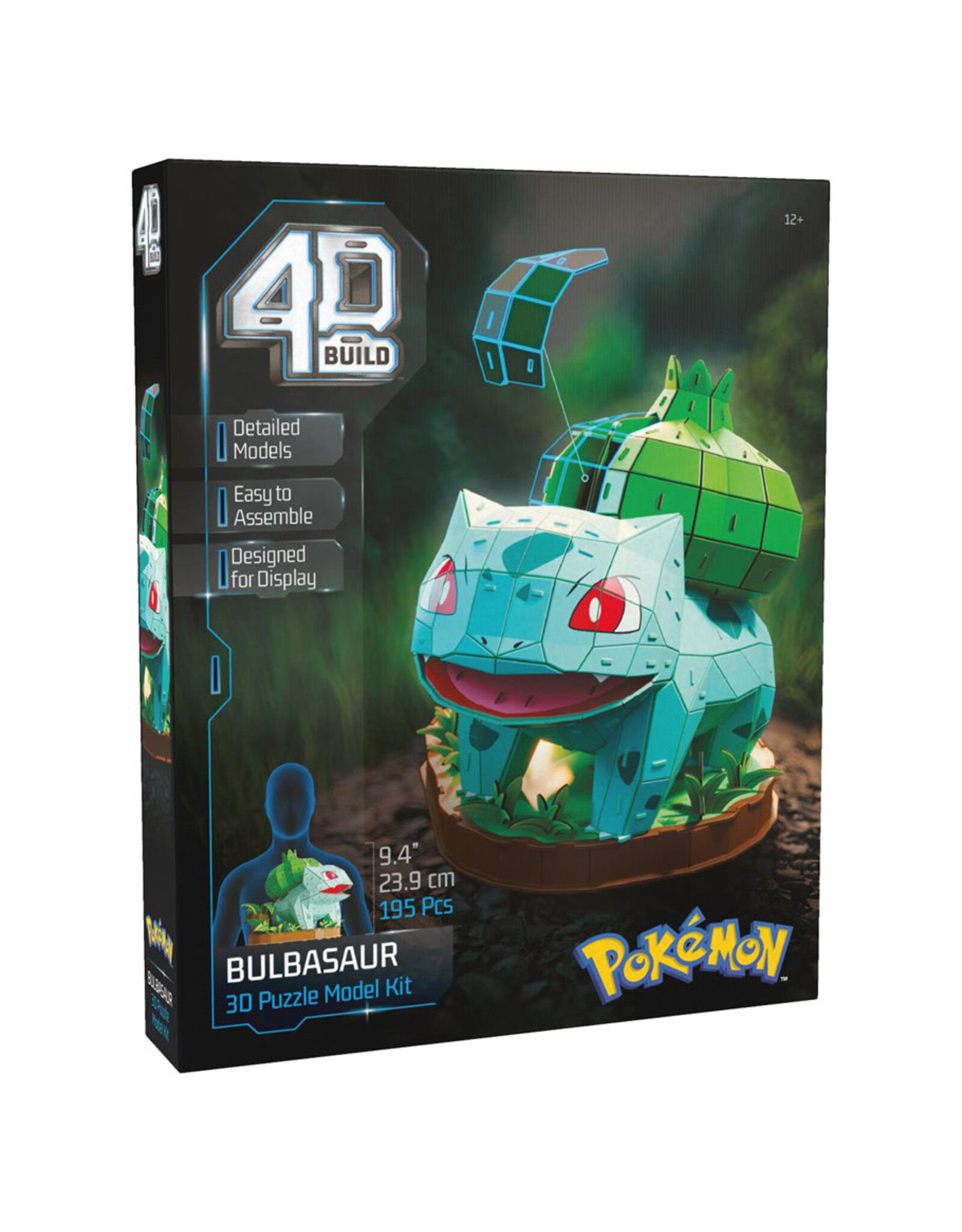Spinmaster 4D Puzzle: Pokémon: Bulbasaur